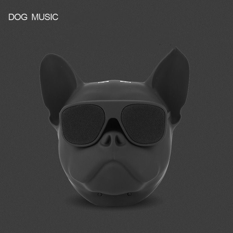 Doghead Bluetooth Speaker Big Size （Sliver&Black）