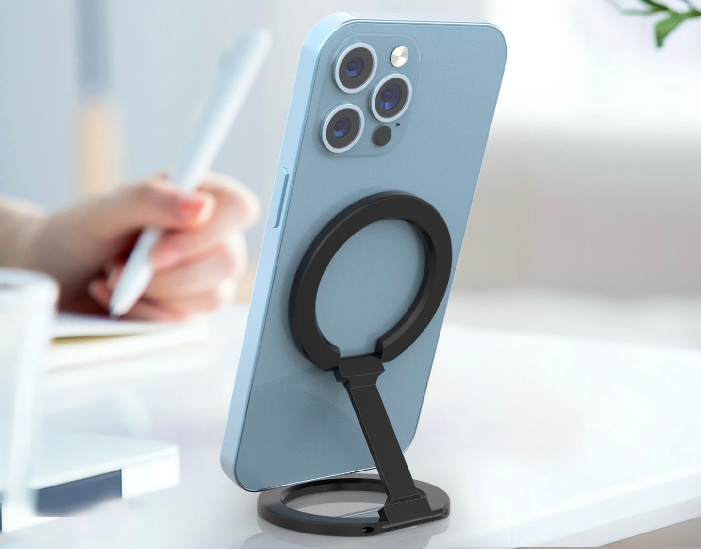 Double Ring Magnetic Phone Holder