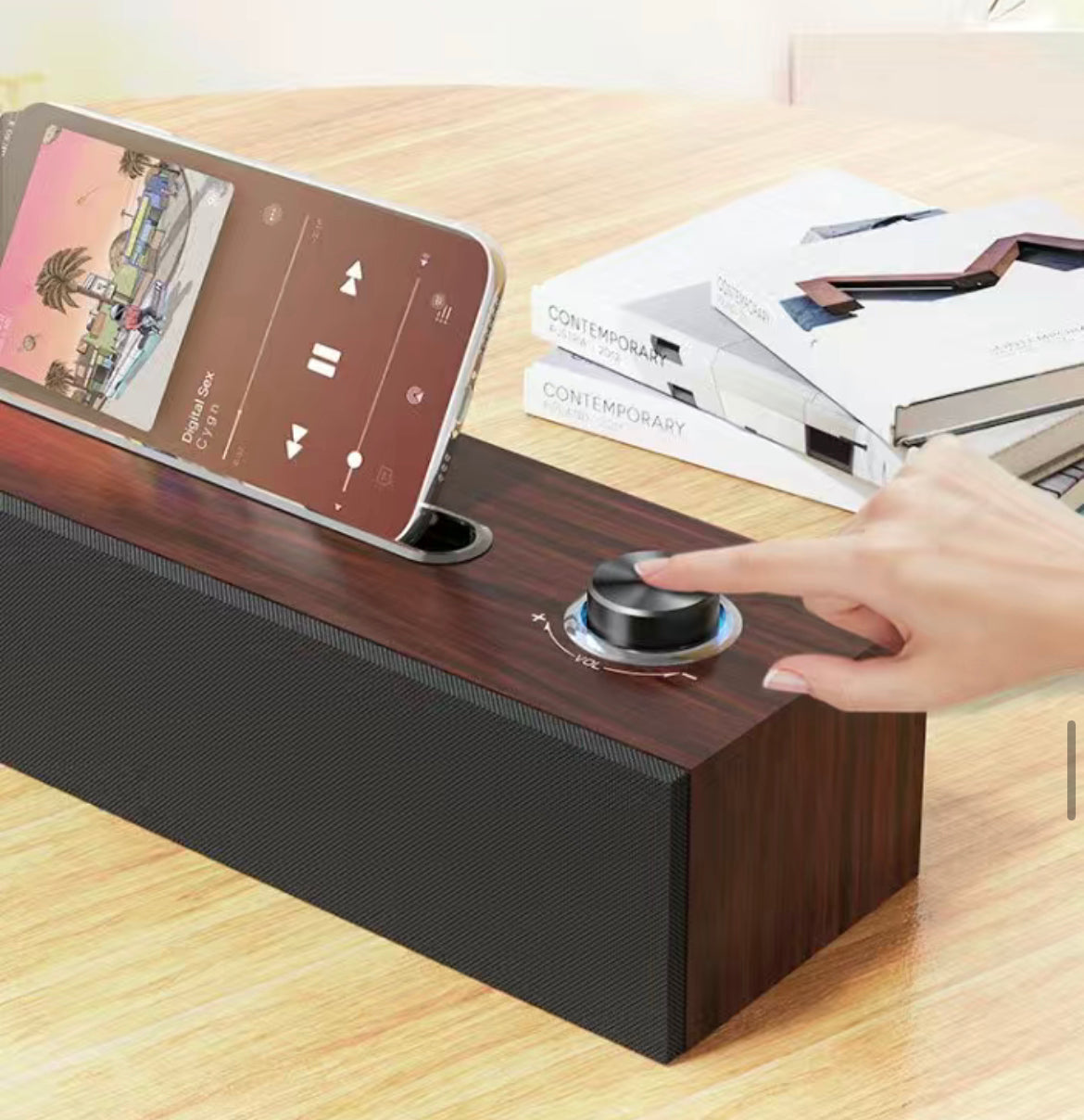 Philips Wood Bluetooth Speaker