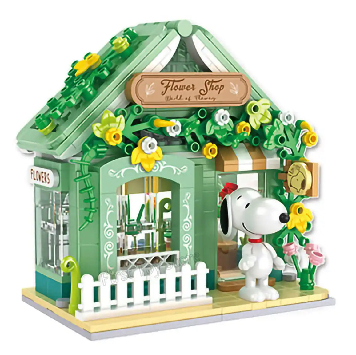 Lego Snoopy Flower Store 438pcs