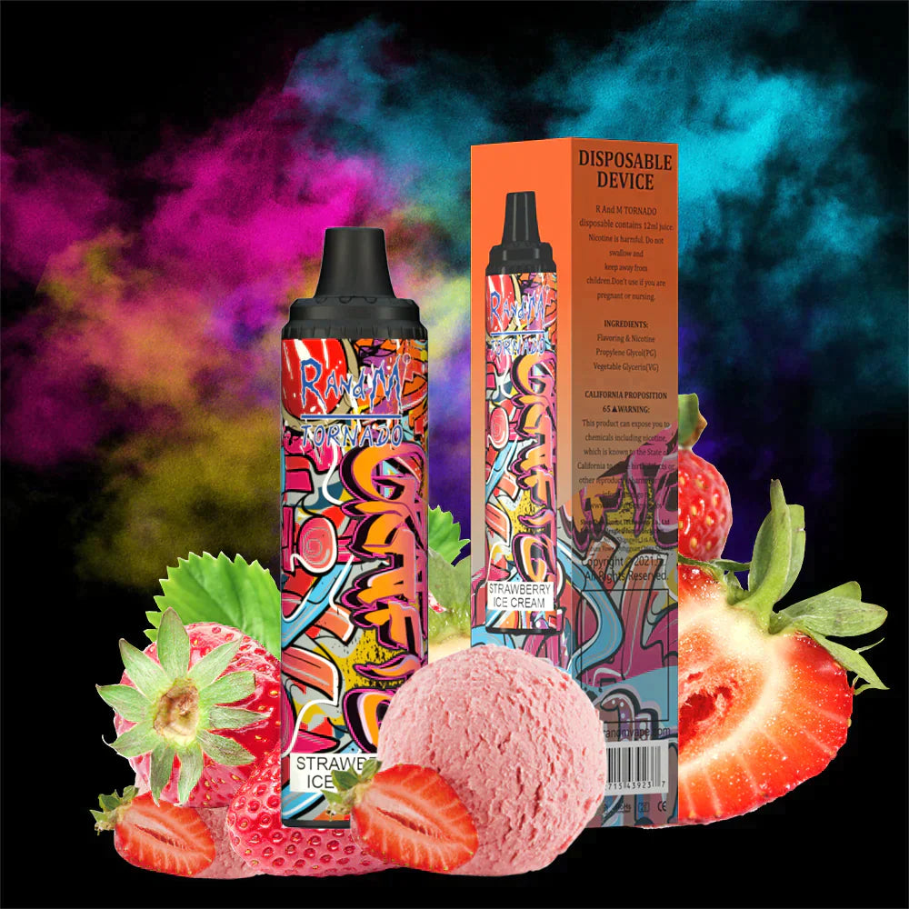 Randm Tornado 6000 Vape Pod Device 2PC (8/30 Fruit Fusion ）