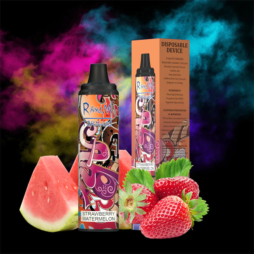 Randm Tornado 6000 Vape Pod Device 2PC (3/30 Gummy Bear ）