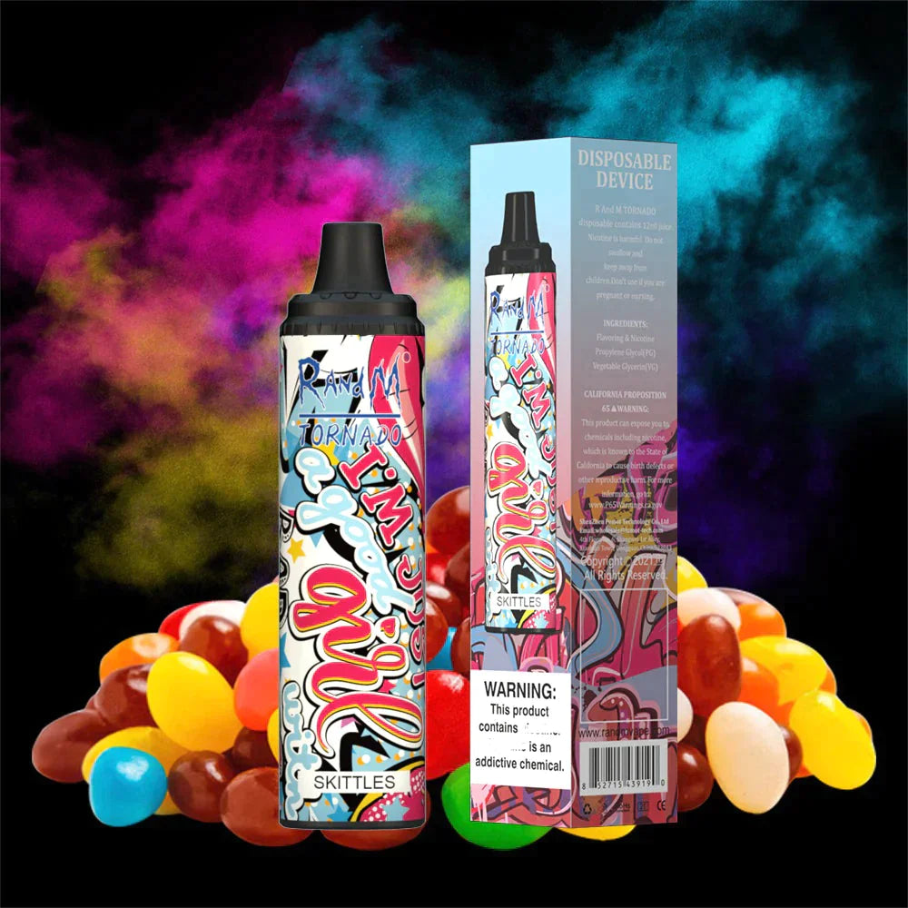 Randm Tornado 6000 Vape Pod Device 2PC (8/30 Fruit Fusion ）