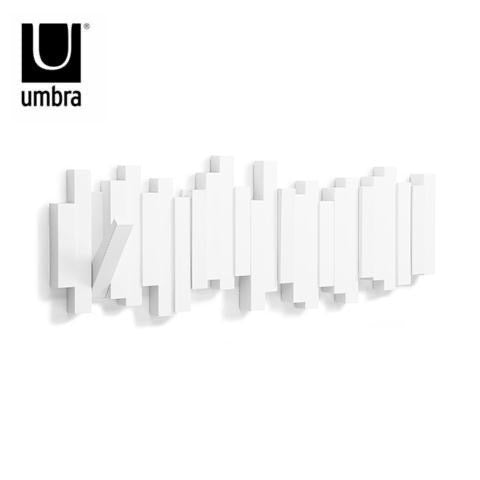 Umbra Wooden Wall Hanger Sticks with 5 Slots 50*2.9*18