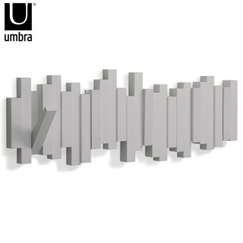 Umbra Wooden Wall Hanger Sticks with 5 Slots 50*2.9*18