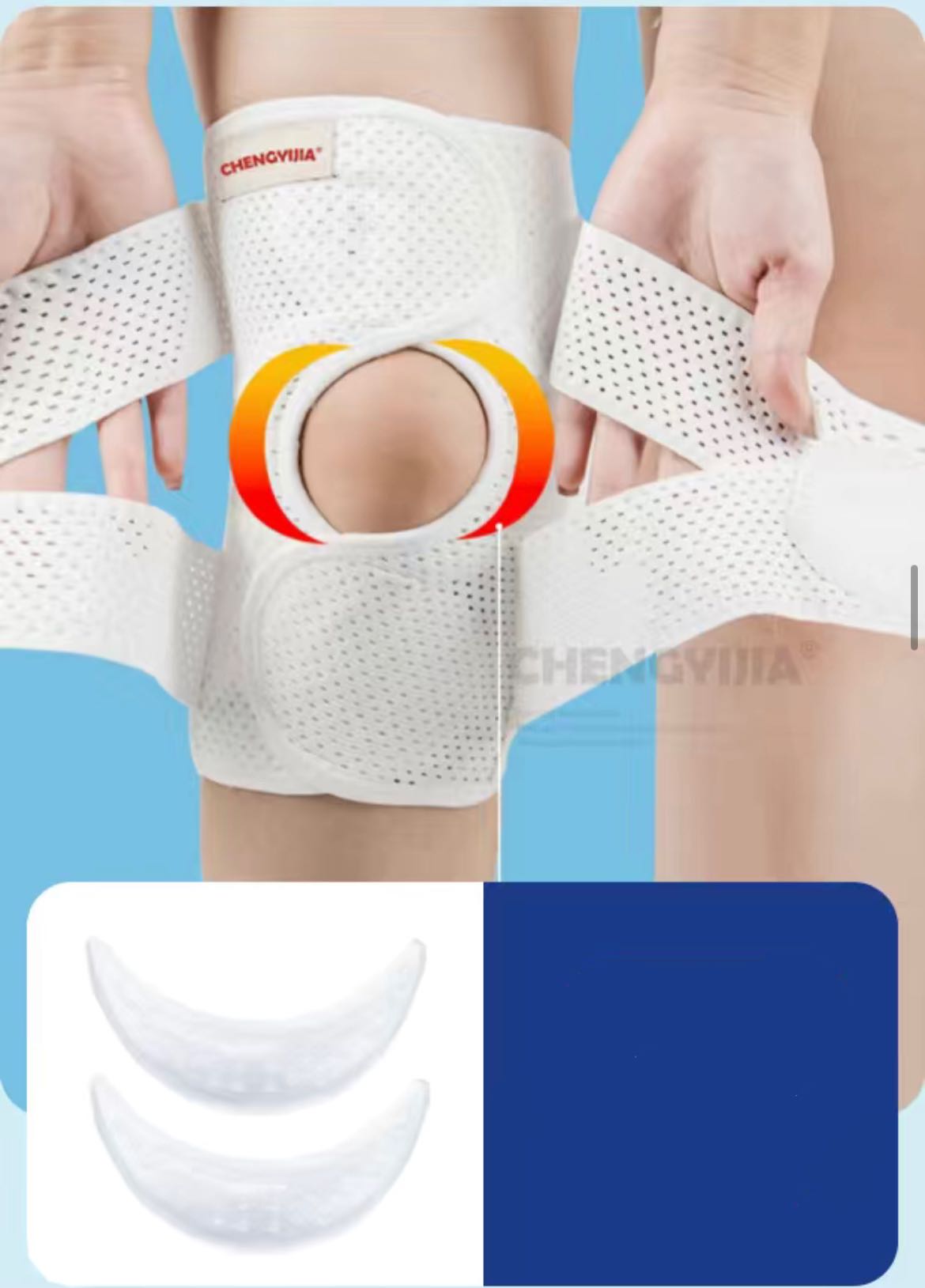 Techno-Fine Patella Tendon Strap with Hole