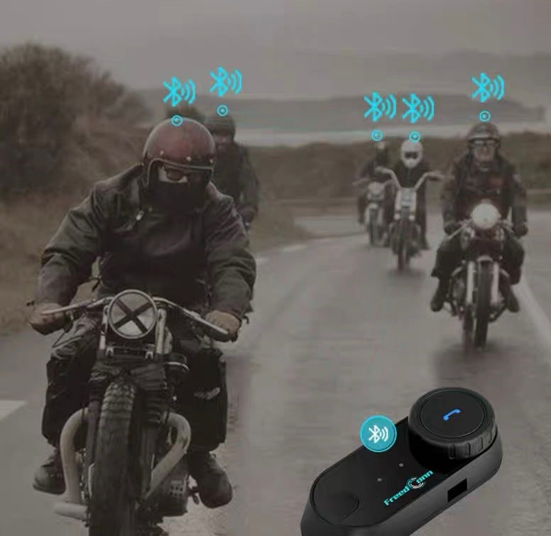 FreedConn T-COM SC Single Intercom for Riding Helmet with Bluetooth