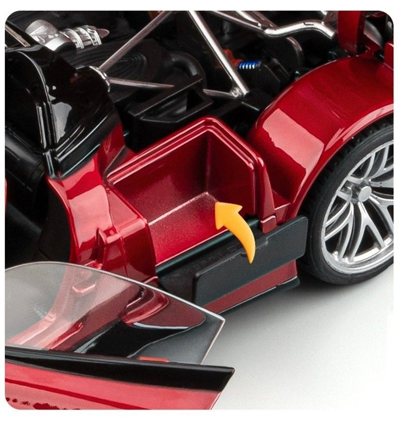 Pagani Huayra 1:18 Alloy Car Model 26.5*11*6 High Quality