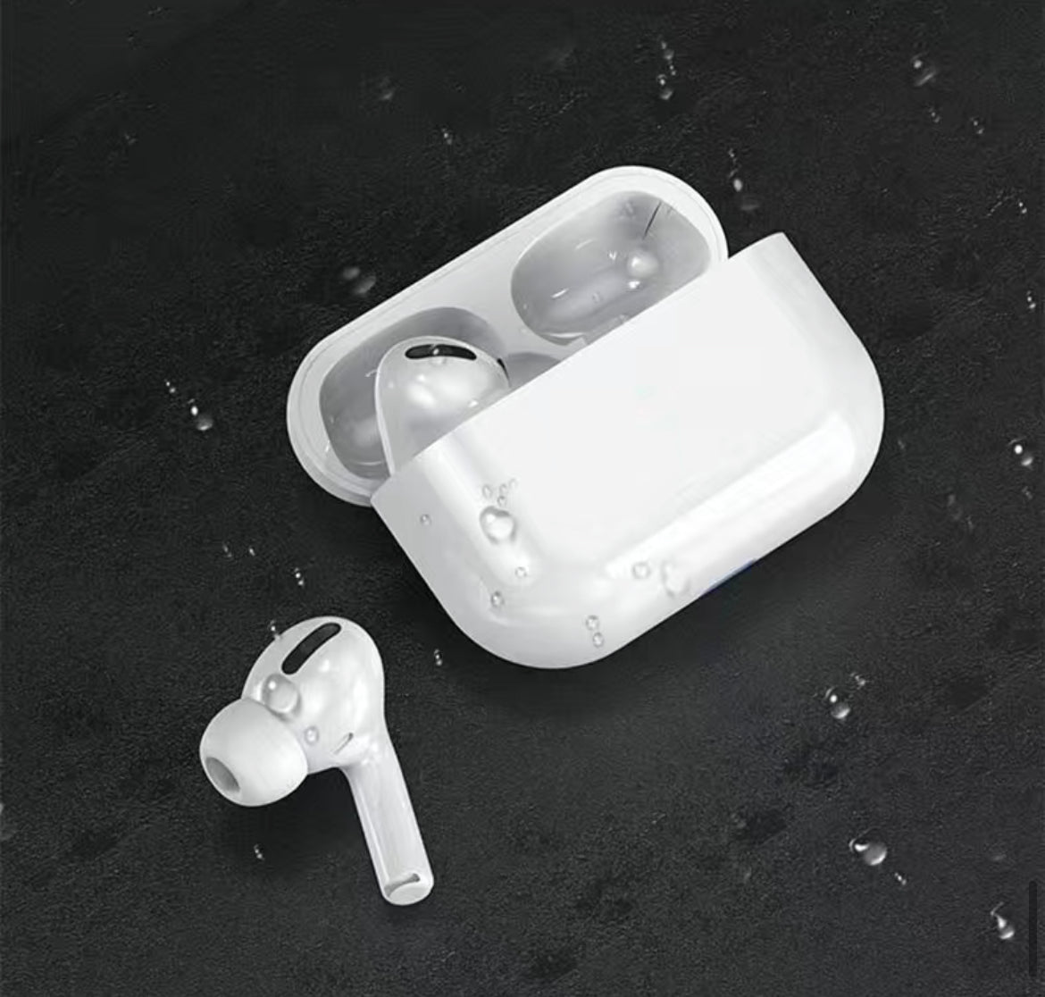 1:1 Apple AirPods Pro 2nd In-ear Bluetooth Headphone and Charging Case White